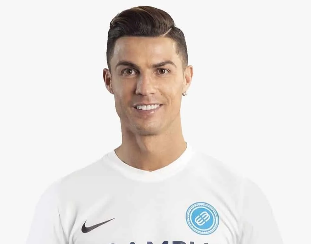 Cristiano Ronaldo's Hard Part Haircut