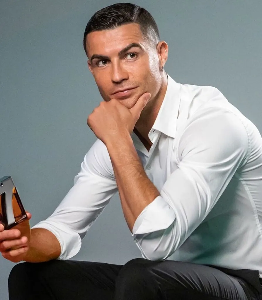 Cristiano Ronaldo's latest hairstyle