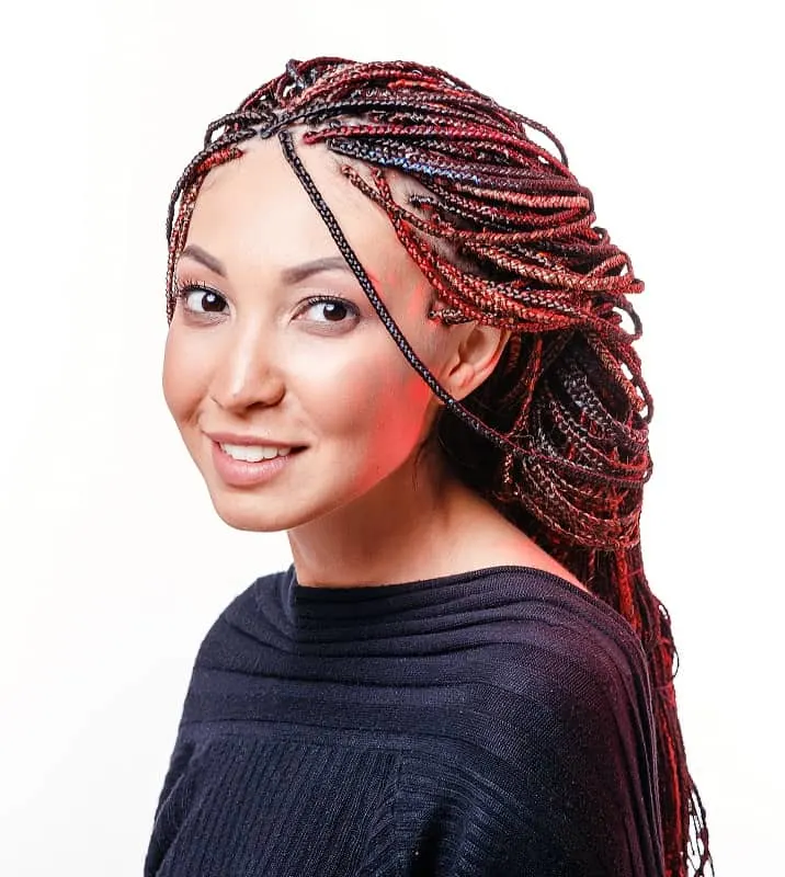 20 Badass Box Braids Hairstyles That You Can Wear YearRound  HuffPost Life