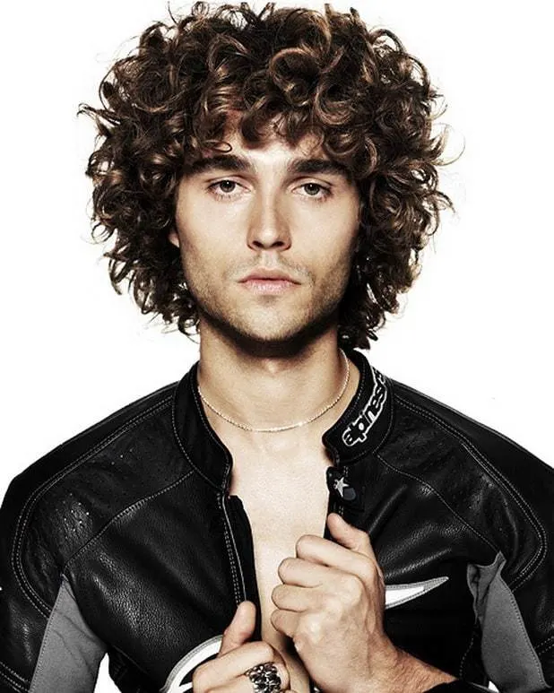 men's curly hairstyles