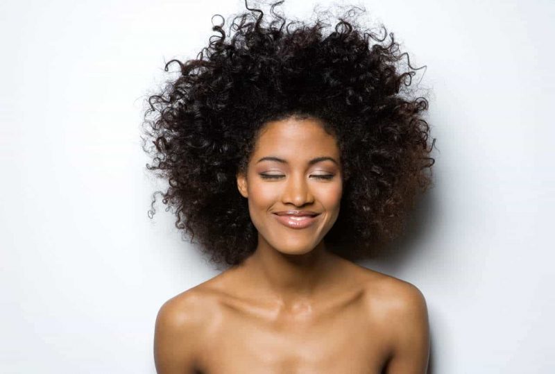 afro curls for black women