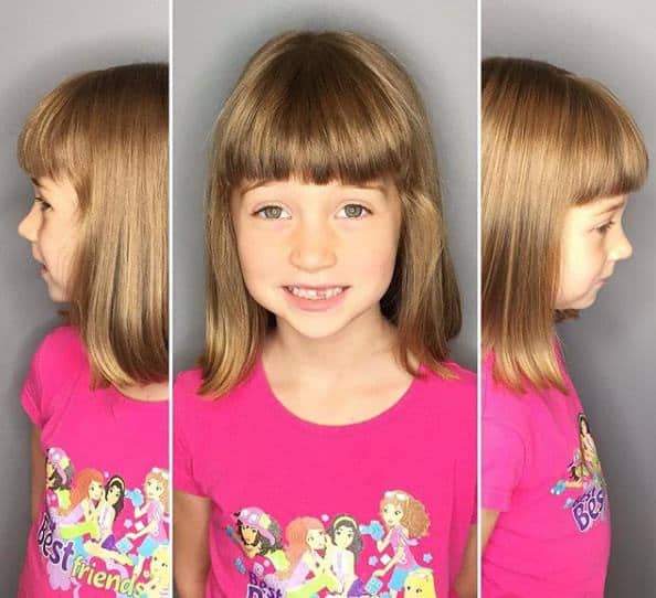 bob with bangs for little girl