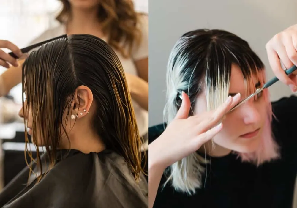 Cutting Layers in Medium-Length Hair