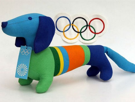 Dachshund Olympic Mascot