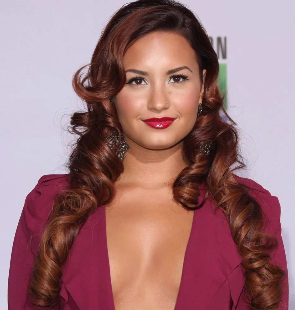 Demi Lovato's Auburn Hair