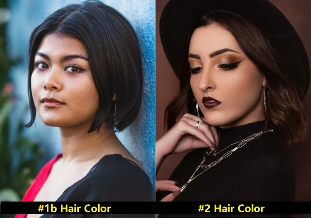 #1B Versus #2 Hair Color