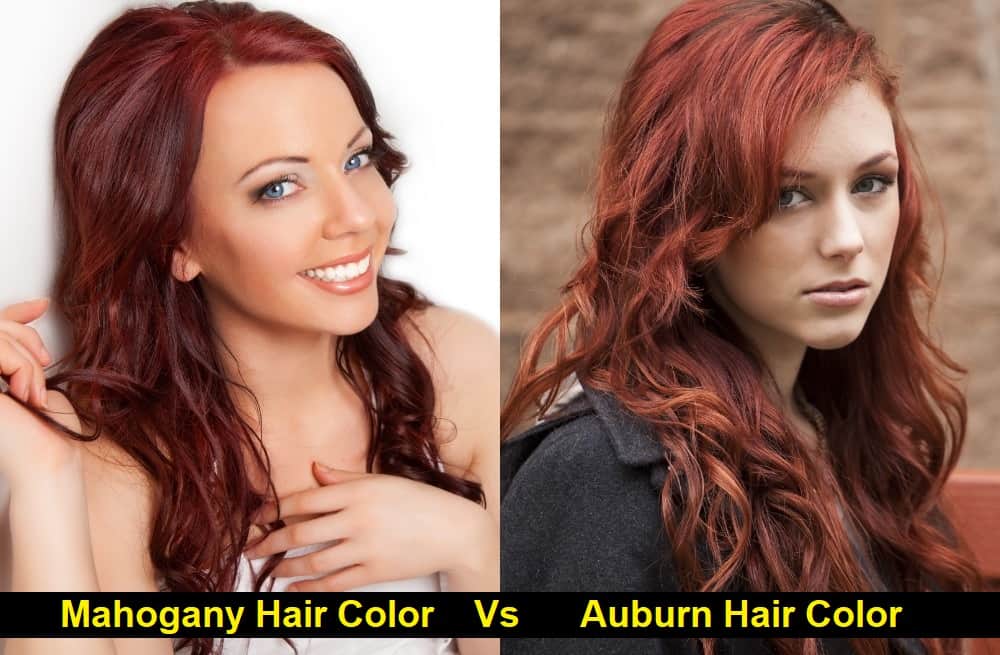 Difference Between Mahogany and Auburn Hair Color