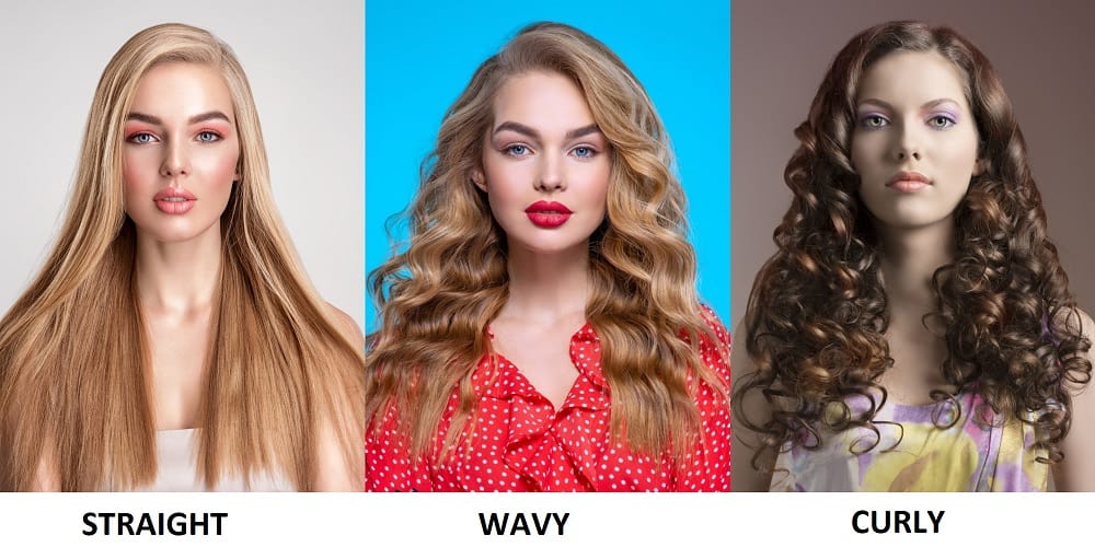 Difference Between Straight, Wavy, and Curly Hair