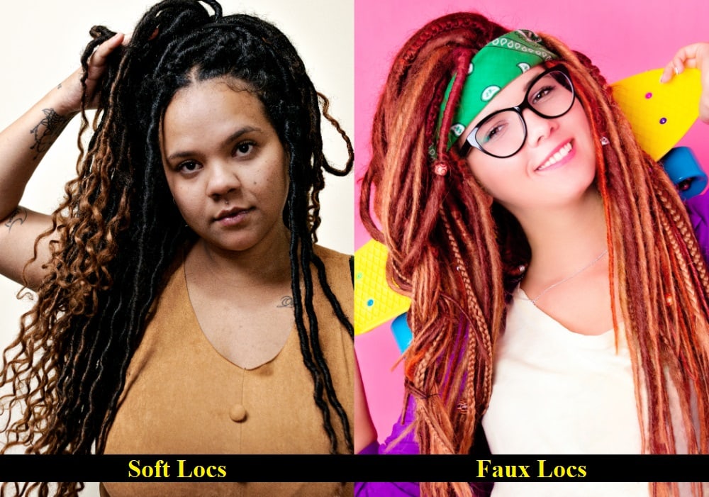 What Are The Differences Between Faux and Soft Locs