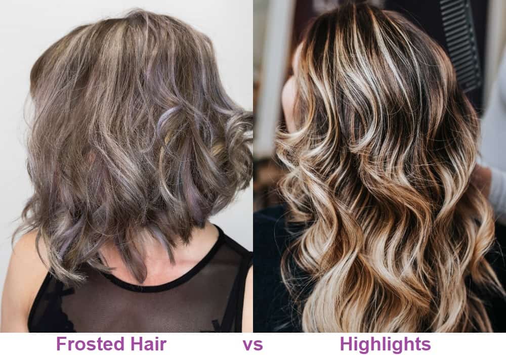 Differences between Frosted Hair and Highlighting