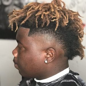 20 Unique Dreadlock Hairstyles with Mohawk & Fade