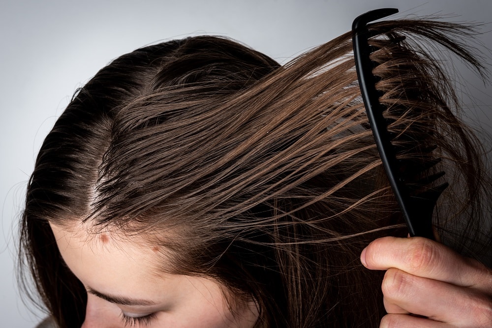 Effects of coconut oil on keratin-treated hair