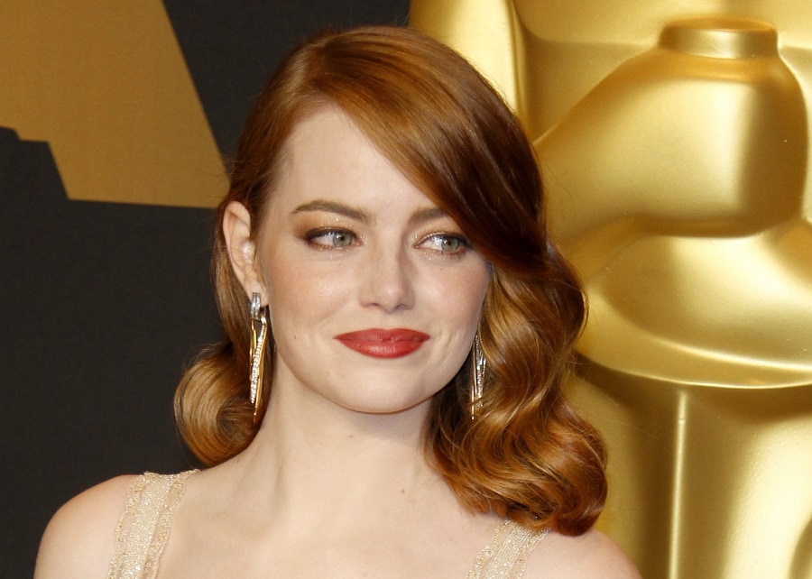 Emma Stone- Actress With Round Face