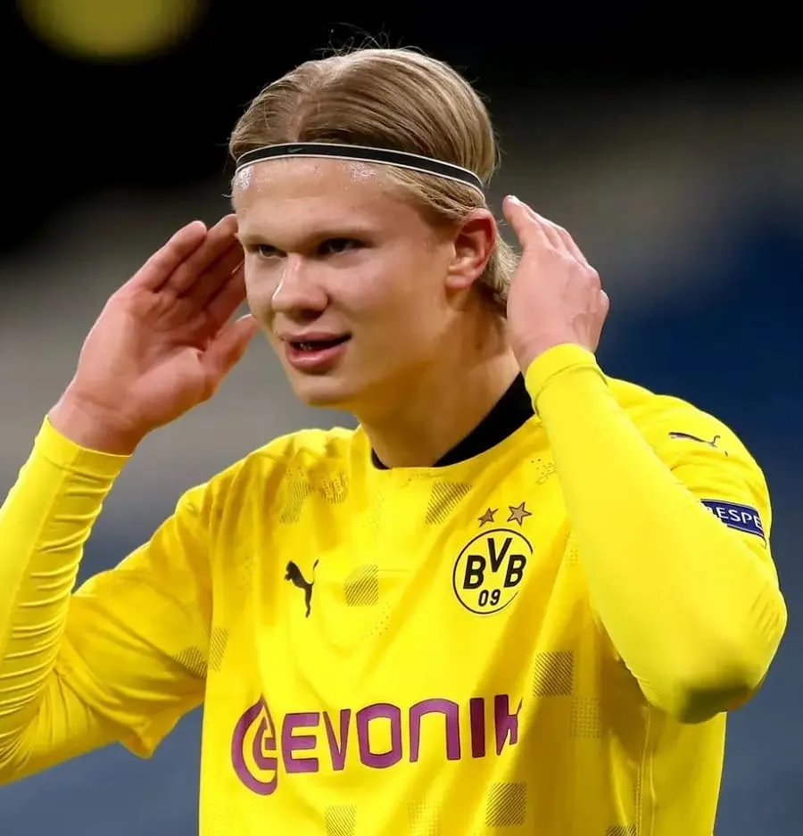 Erling Haaland With Headband