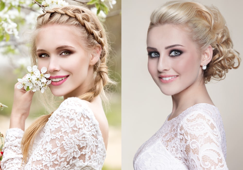 Factors to consider for choosing wedding hairstyles - face shapes