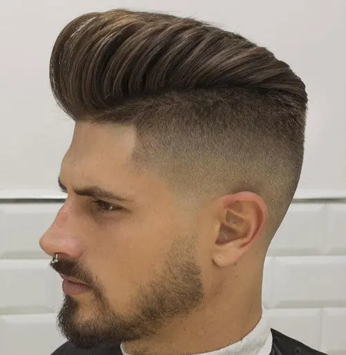 Long fade haircuts