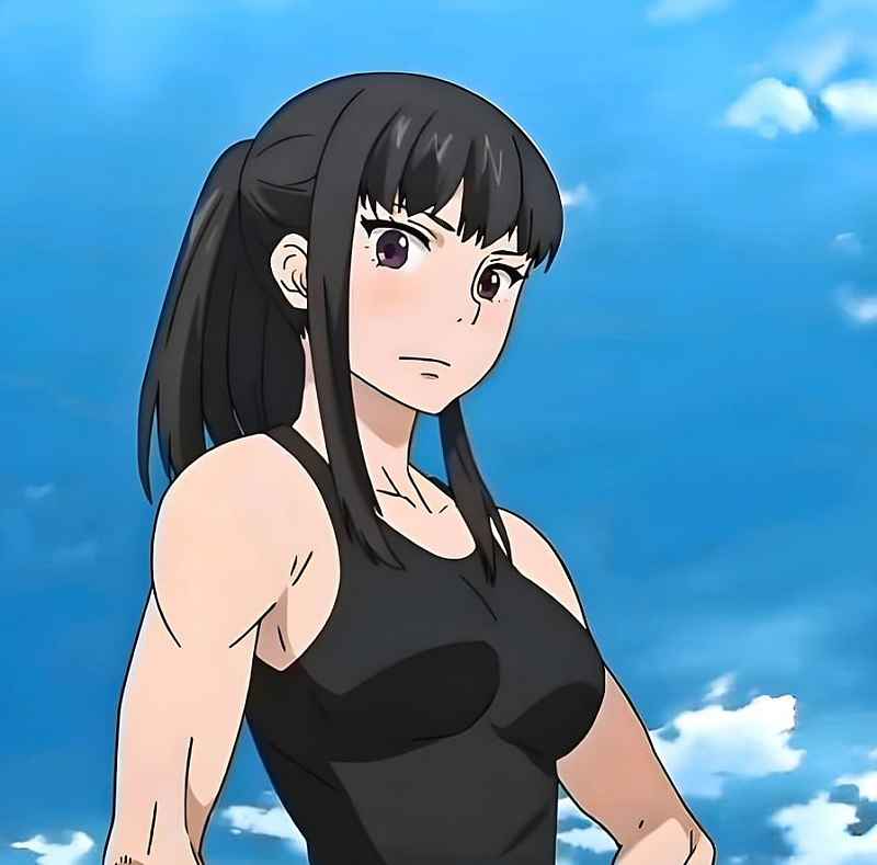 Female Anime Characters with Black Hair - Maki Oze