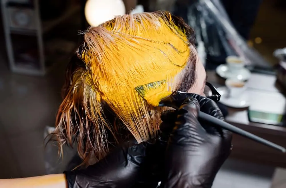 Fix Purple Hair Mistake with Yellow Dye