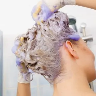 Fixing Brassy Hair with Purple Shampoo