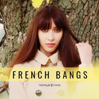 French bangs hairstyles