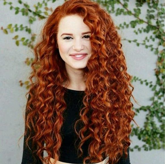 Twisted Ginger hair color for girl