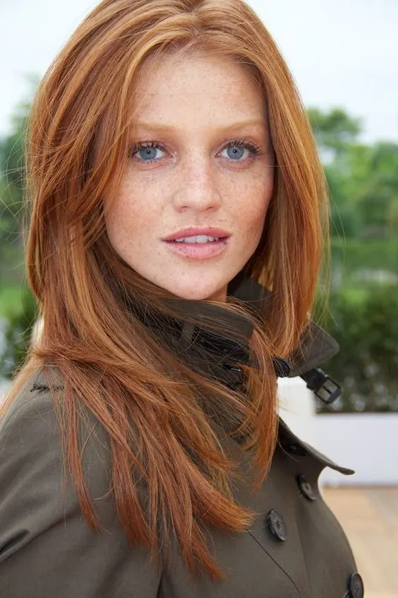 Dark Ginger Hair Color for girl
