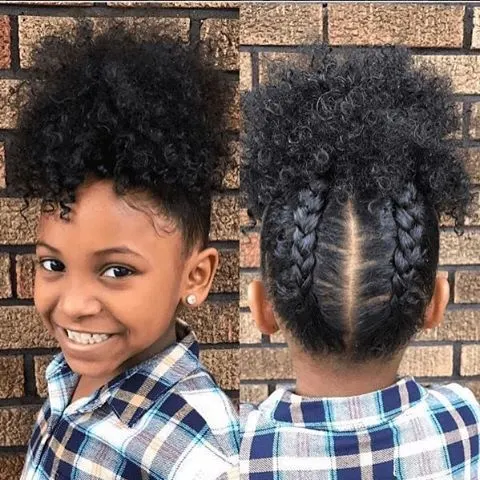 Gorgeous Updo for Kids and Women