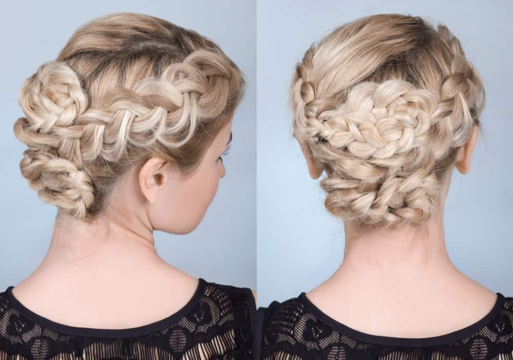 Grecian formal hairstyle