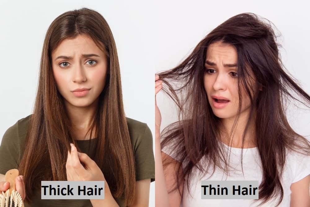 Thick Hair Vs Thin Hair  The Secret Of Hair Texture