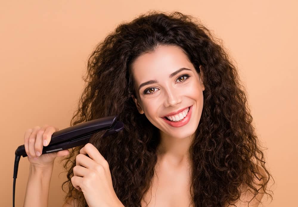 Hair Relaxer Alternatives - straightening hair