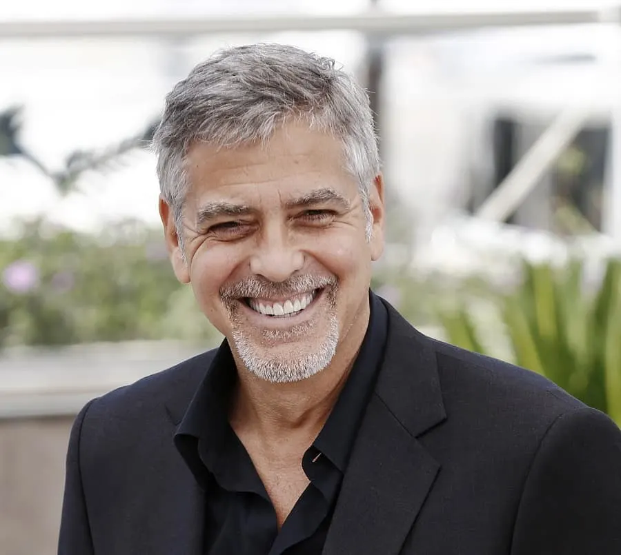 George Clooney Hairstyle