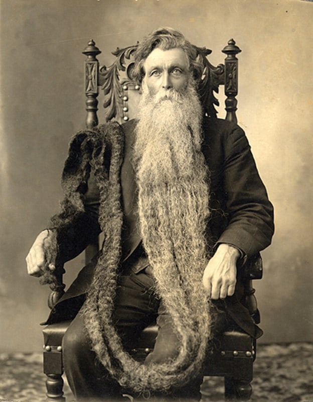 Hans Langst - the longest beard