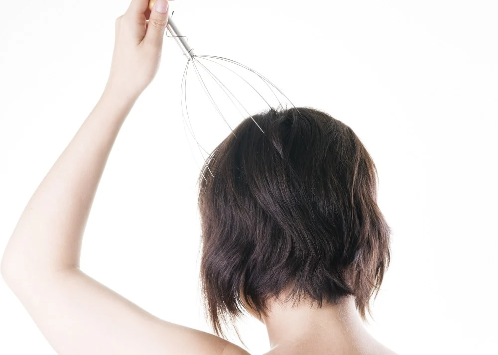 How To Grow Out a Pixie - Scalp Massage