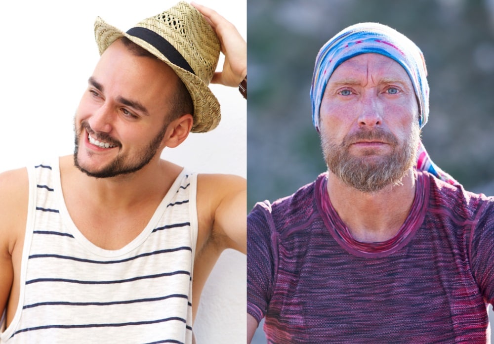 How To Hide Thinning Hair in the Front for Men - Hat or Scarf