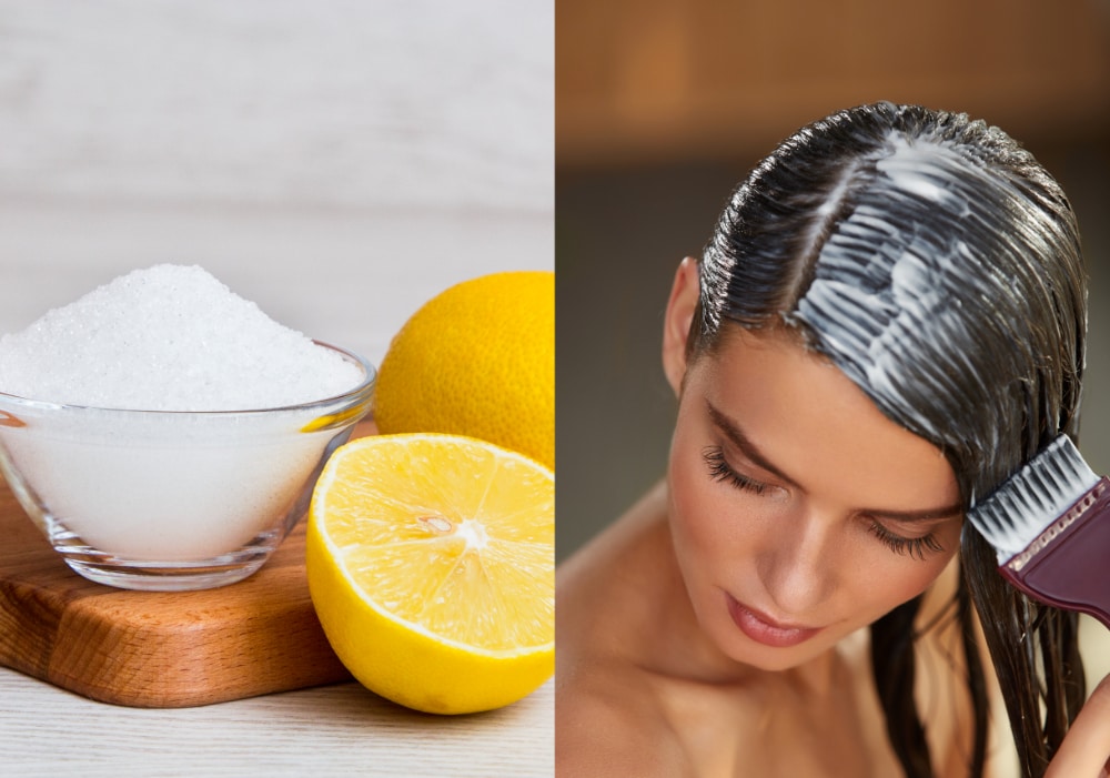 How To Remove Black Hair Dye With Baking Soda and Lemon