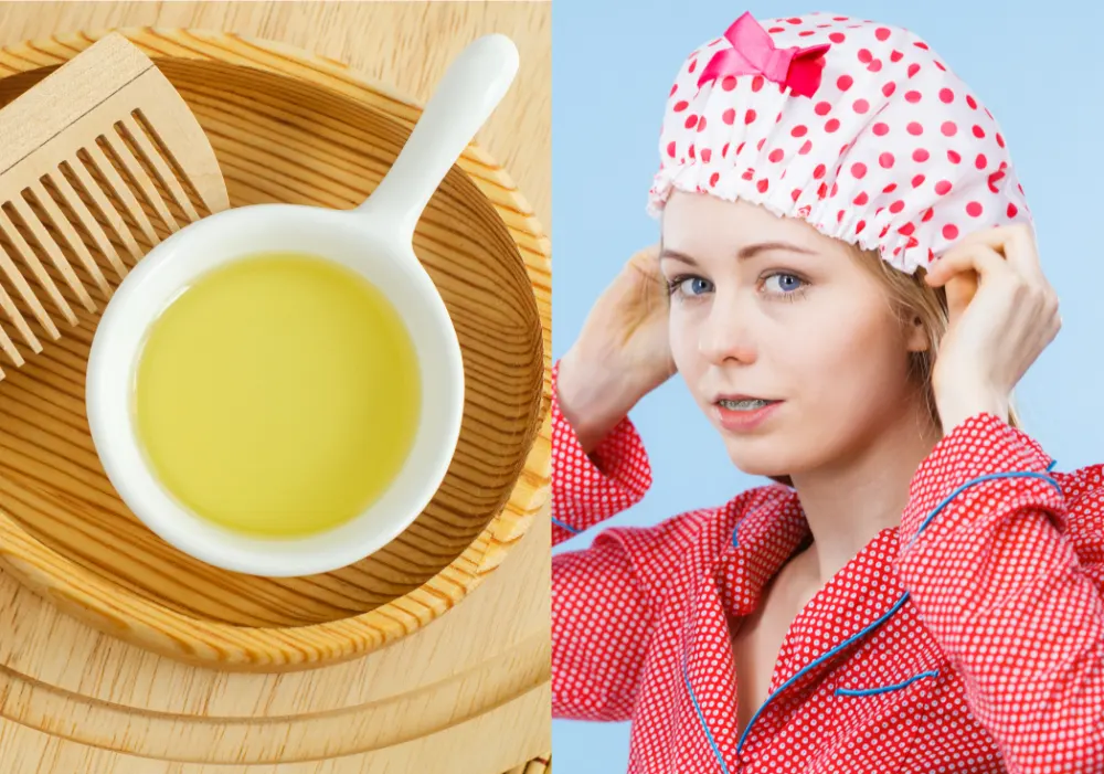 How to remove permanent hair color - hot oil