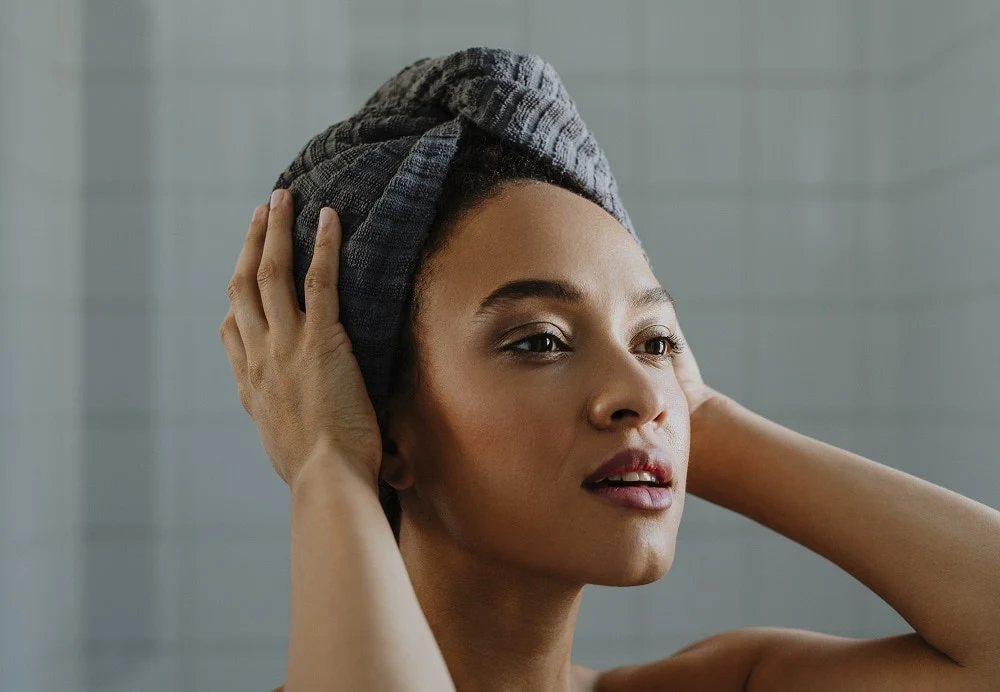 How To Use Diffuser for Curly Hair - Wrap Hair