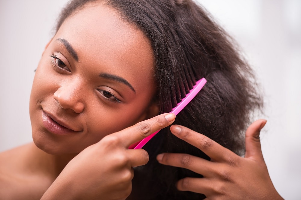How to avoid breakage in relaxed hair - gentle styling
