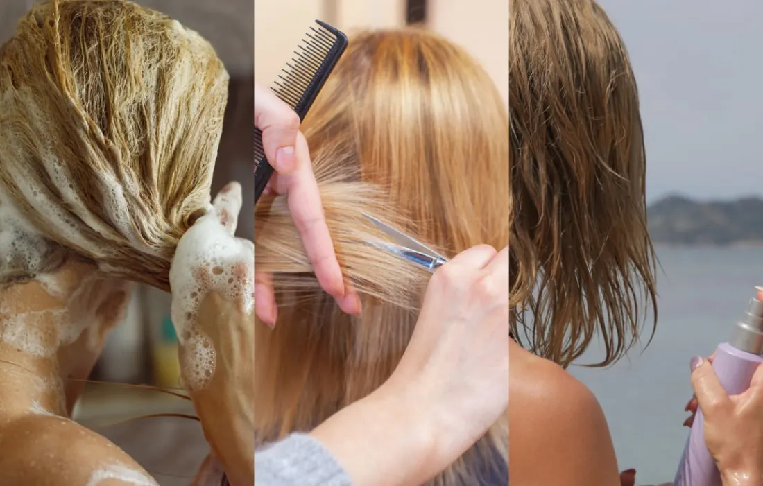 How to Care and Prepare Hair in Between Bleaching