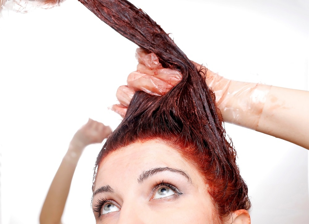 Go From Red Hair to Burgundy Hair - Full Hair Dye