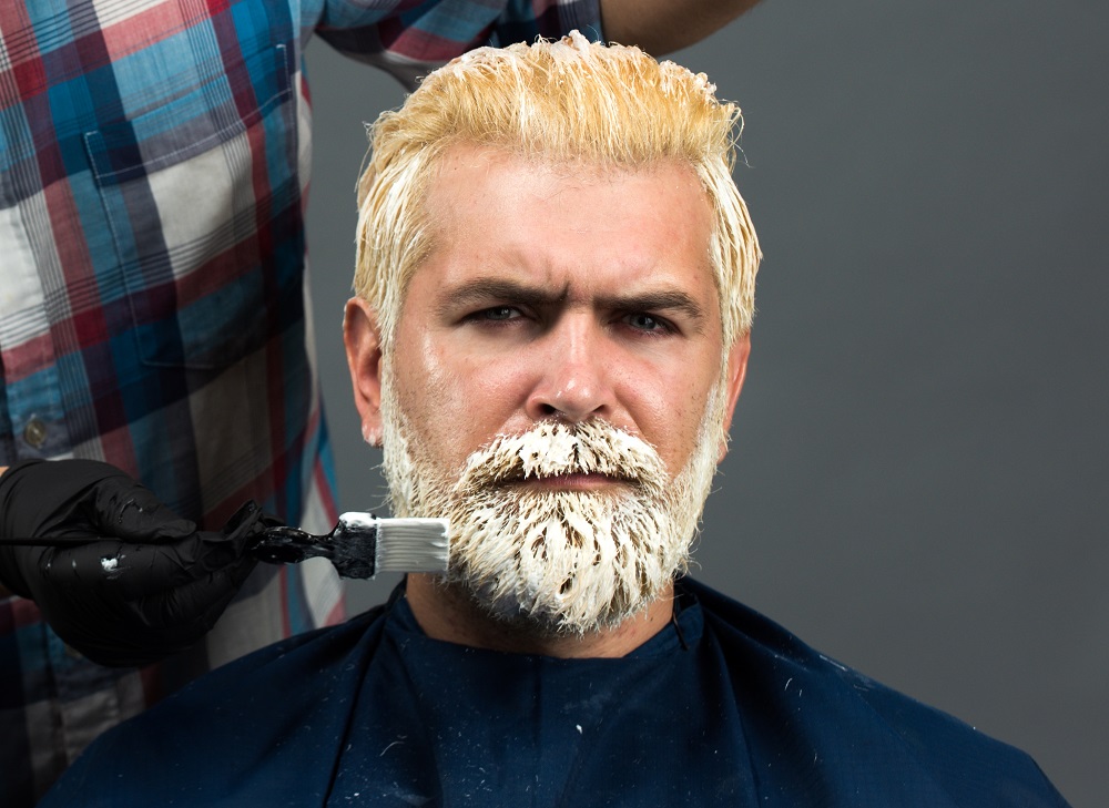How to Dye Your Beard Blonde