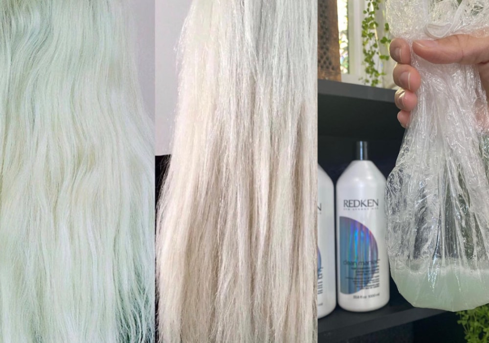 How to Fix Blonde Hair Turned Green - Detox Treatment