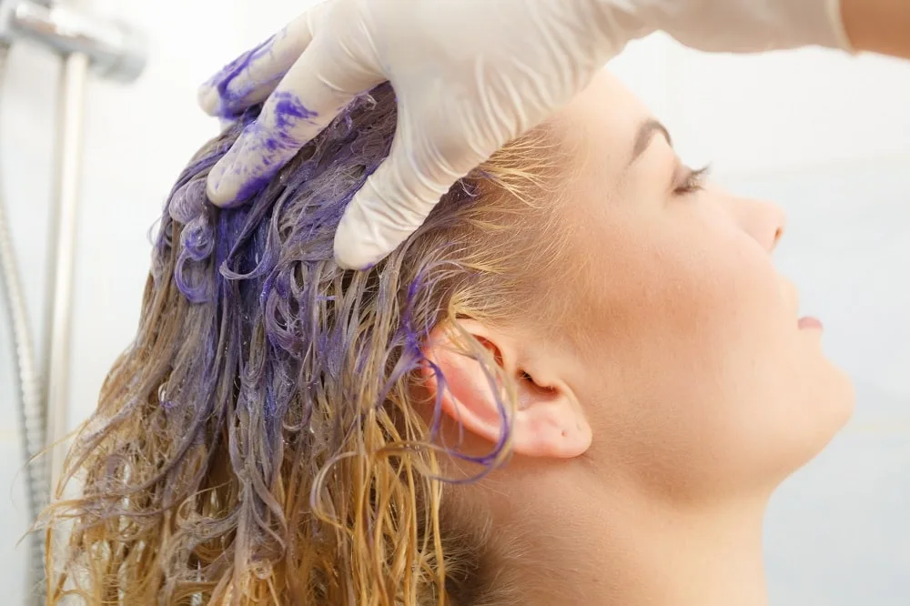 Get Rid of Brassy Hair at Home Using Purple Shampoo