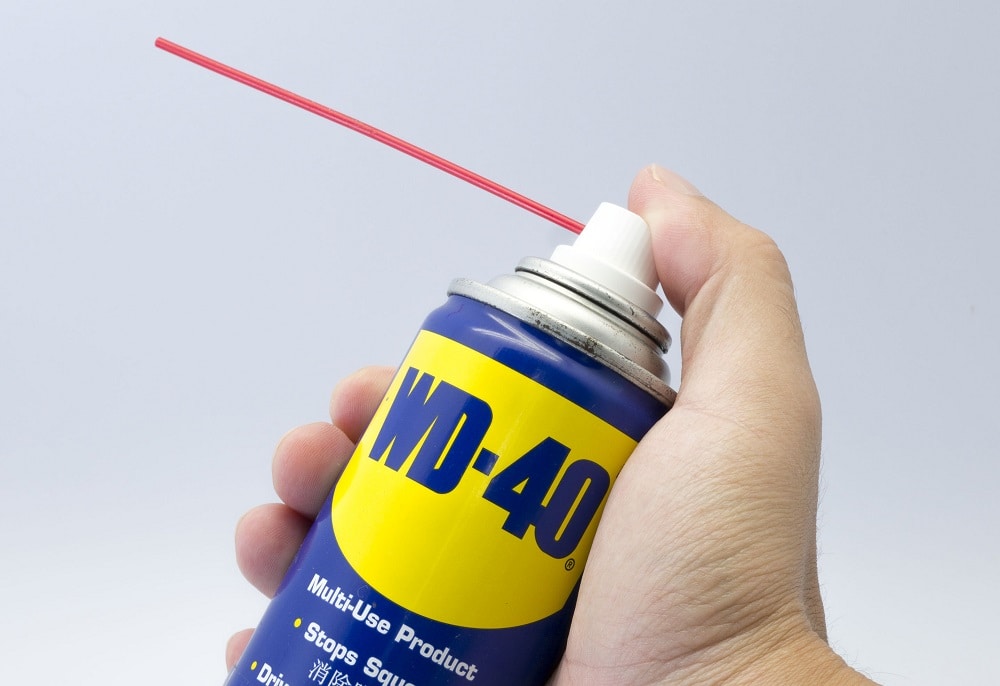How to Get Paint Out of Hair - Use WD-40