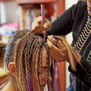 How to Part Hair for Box Braids