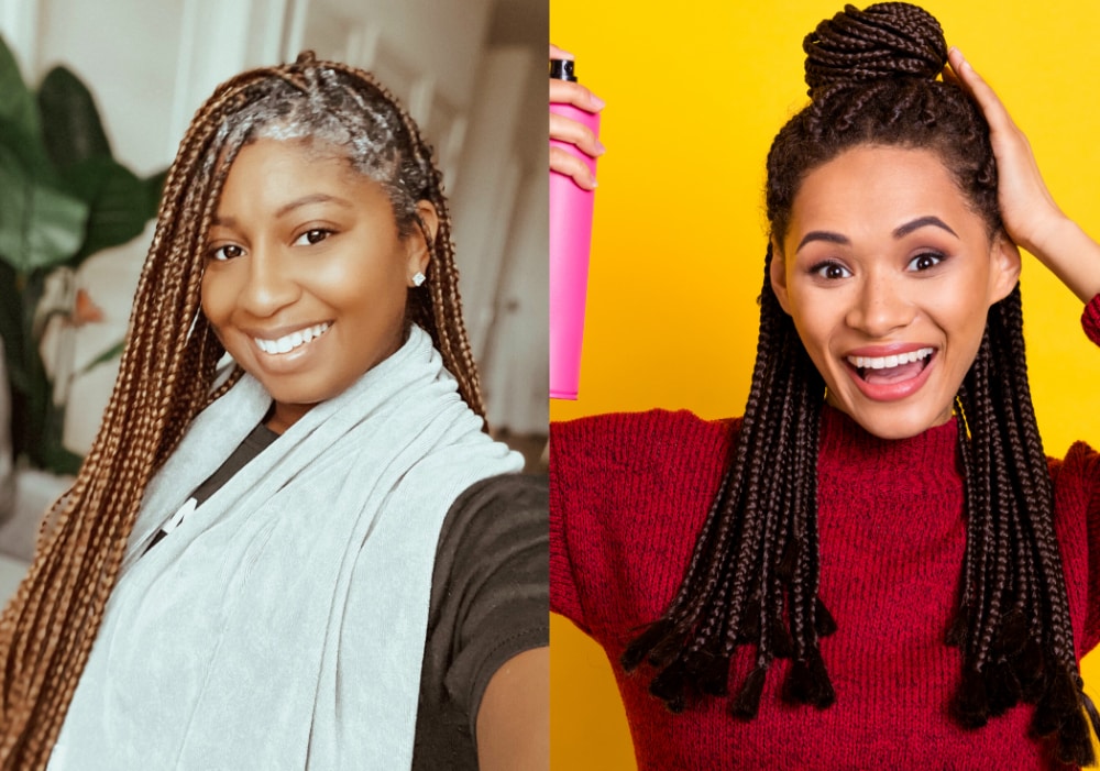 How to Wash Box Braids without Getting Them Wet