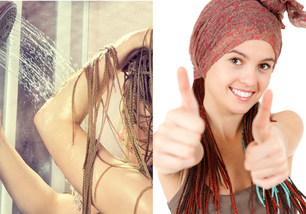 How to Wash Knotless Braids