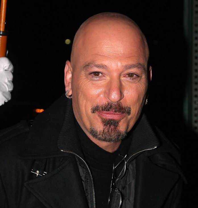 Howie Mandel with Shaved Head and Beard