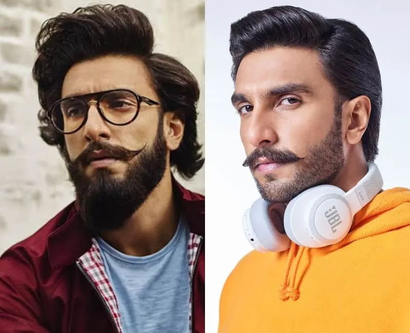 Indian actor with beard - Ranveer Singh