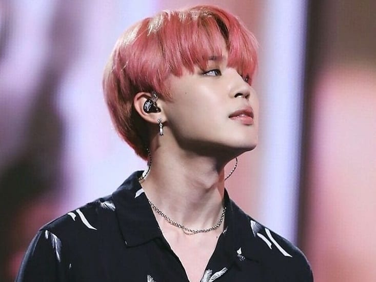 Jimin with Pink Hair